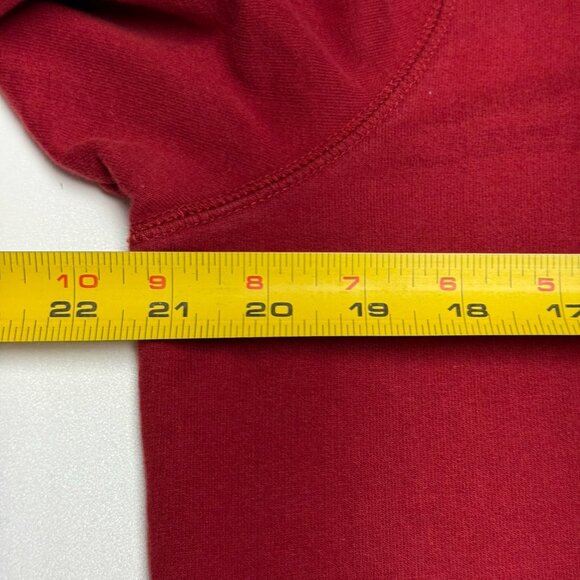 Lucky Brand Red Hoodie with Sun and Floral Design - Picture 12 of 12